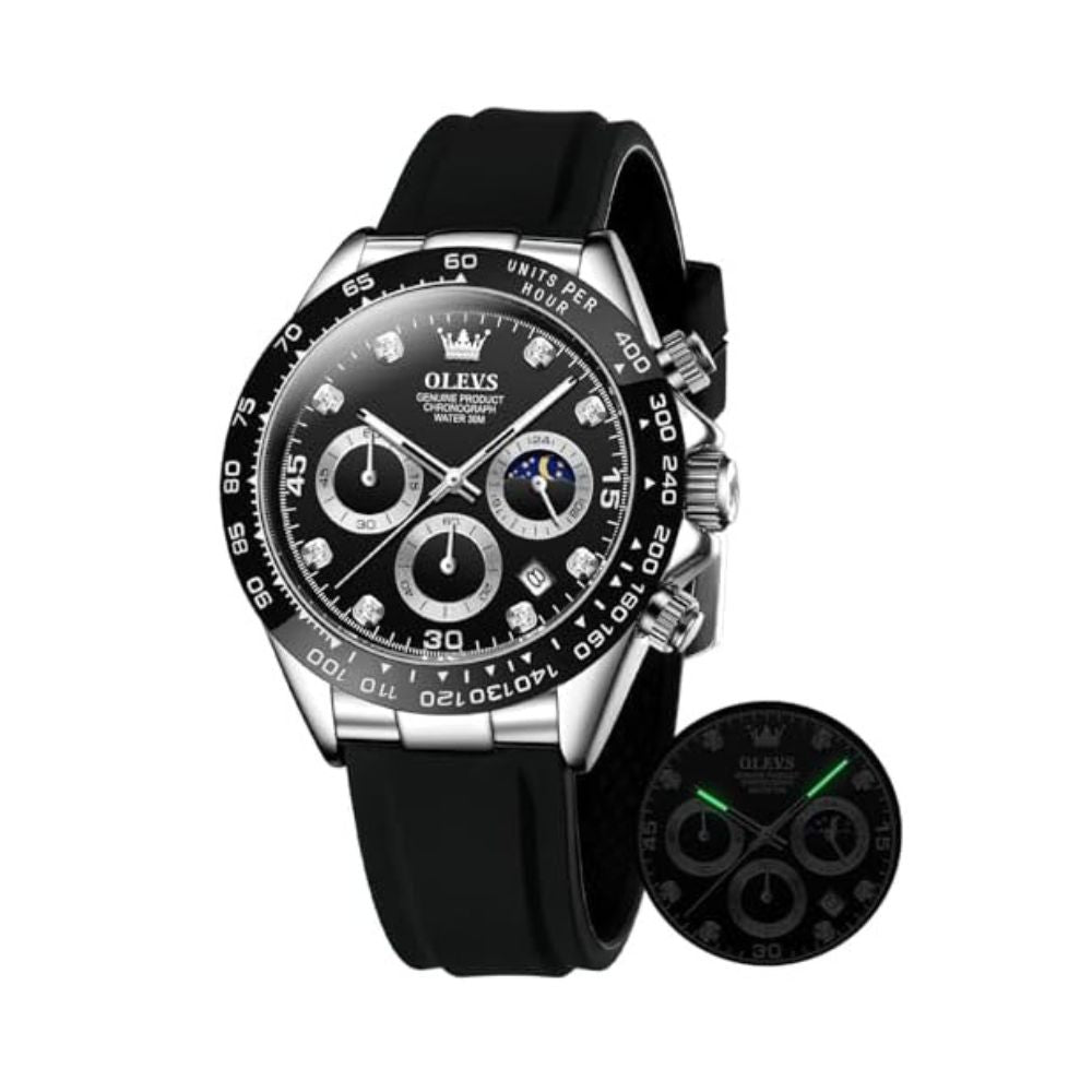RELOJ OLEV ELEGANTE CORREA GOMA