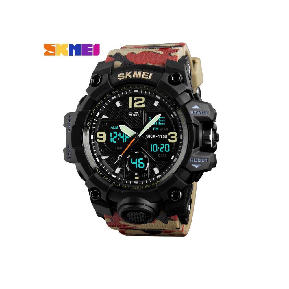Reloj SKMEI 1155 Shock Resistance Pro Rinde Rojo