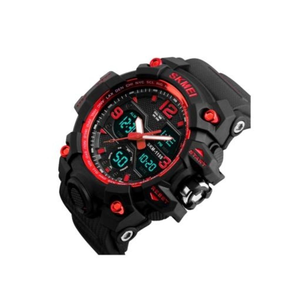 Reloj SKMEI 1155 Shock Resistance Pro Rinde Rojo