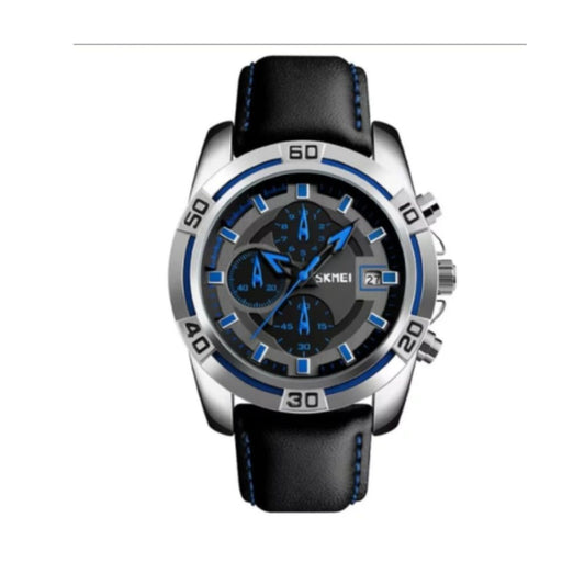 Reloj SKMEI cuero pu 9156 Analógico Sport Elegante