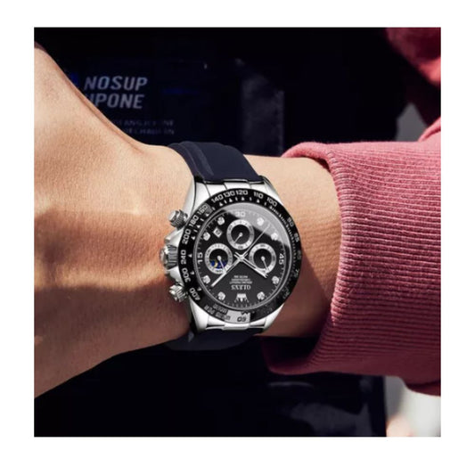 RELOJ OLEV ELEGANTE CORREA GOMA
