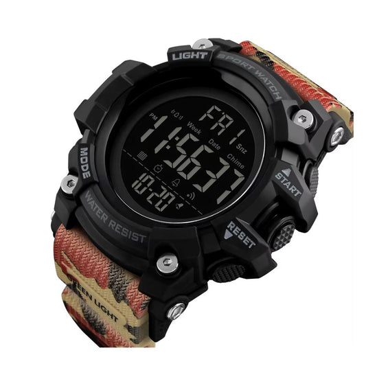 Reloj SKMEI 1384 Digital Iluminado de Dual Time Skmei, Multifunción Resistente al Agua 50m